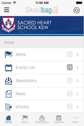Sacred Heart School Kew - Skoolbag screenshot 2
