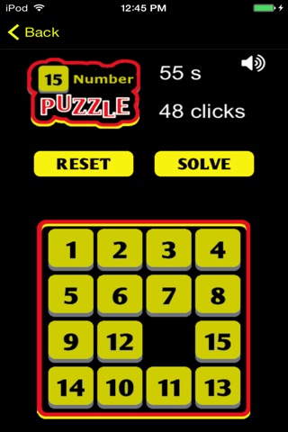 15 Number Puzzle Extreme! screenshot 4