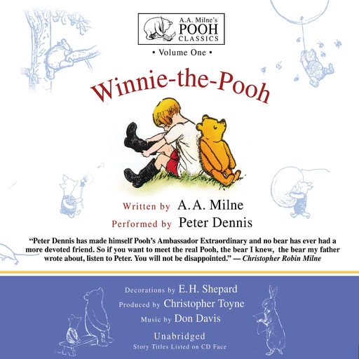 Winnie-the-Pooh (by A. A. Milne and Christopher Toyne) (UNABRIDGED AUDIOBOOK) icon
