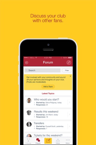 Fan App for Motherwell FC screenshot 2