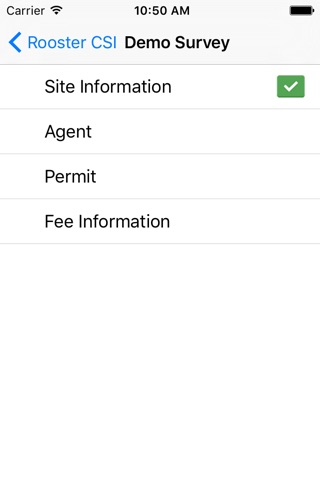 Project CSI Survey App screenshot 4