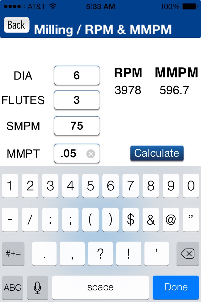 OSG Calculator screenshot 3