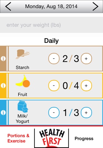 Health First and Weight Loss screenshot 2