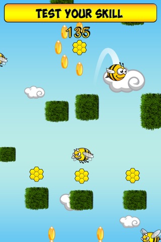 Bees Can Bounce and Jump - Endless Adventure screenshot 2