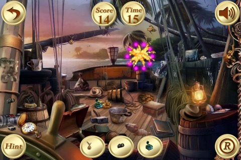 Hidden Objects The Wandering Galleon screenshot 4