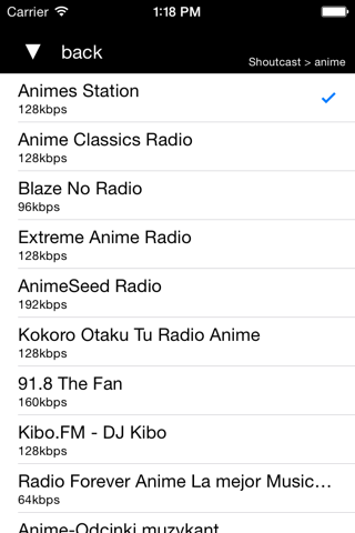 anime song radio screenshot 2