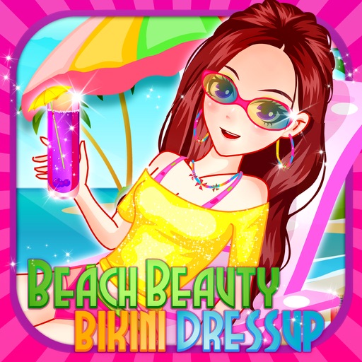 Beach beauty bikini dressup iOS App