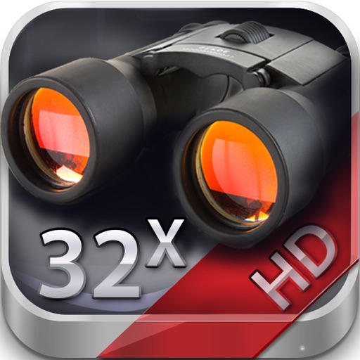 Binoculars HD (32x zoom, photo & video recording) icon