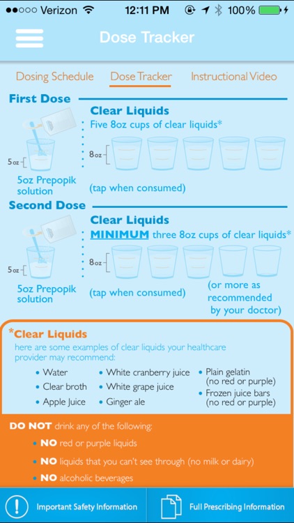 PREPOPIK® (sodium picosulfate, magnesium oxide, and anhydrous citric acid) Dosing Guide screenshot-3