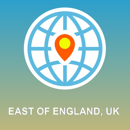 East of England, UK Map - Offline Map, POI, GPS, Directions