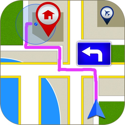 Draw on Map : Make iCONic Way - Create Your Own Map And add Waypoint or Tracks with Universal GPS APP