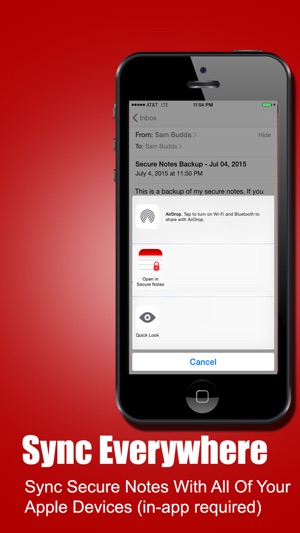 Secure Notes for iPhone, iPad, iPod & Watch(圖5)-速報App