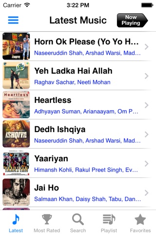 Indian Music - Unlimited Bollywood, English, Hindi, Devotional and Regional music, songs and videos for Free screenshot 2