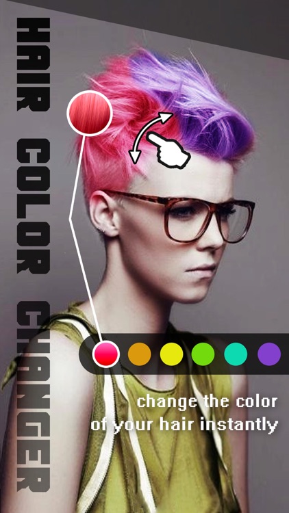 Hair Color Changer Pro - Recolor Booth to Dye, Change & Beautify Hairstyle