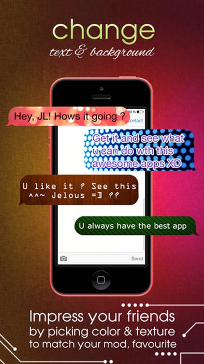 Color Messages for iOS 8