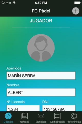 Federació Catalana de Pàdel screenshot 2