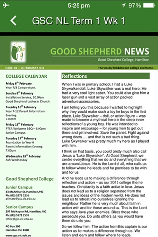 Good Shepherd College screenshot 4