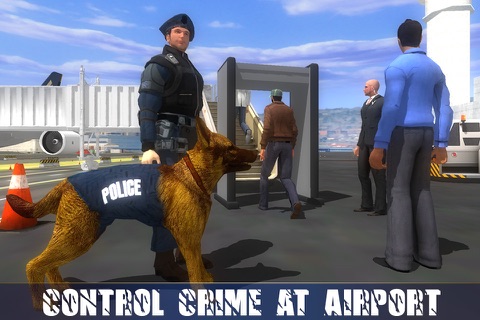 Police Dog Airport Crime Chase screenshot 2