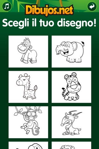 Jungle Coloring Pages screenshot 2