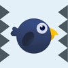 Flying Bird in Spikes:Tap to play