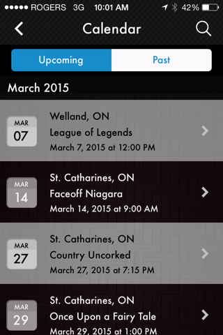 Niagara College Event Management screenshot 3