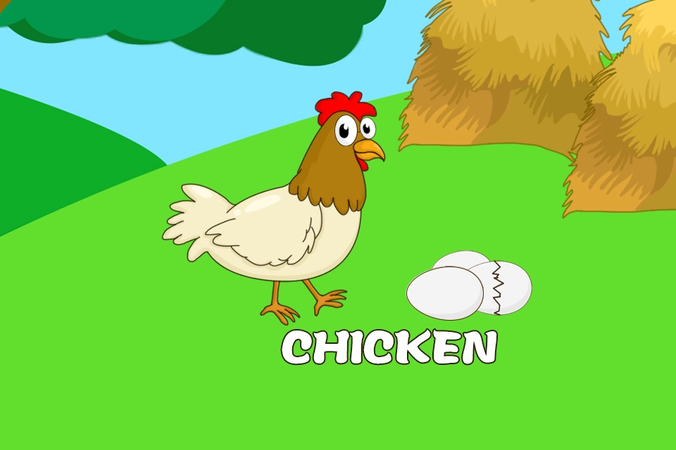 Anna's animals farm house - (Happy Box)free english learning toddler games screenshot 4