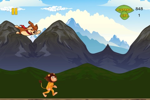 A Great Lion Stampede Running Carnivore - Jungle Hunt Enemy Run Game Free screenshot 3