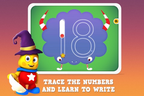 Monster Doodle - Number Tracing and Intro to Math FREE screenshot 3