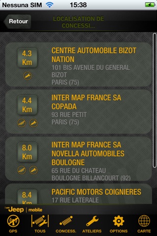 i am Jeep mobile screenshot 2