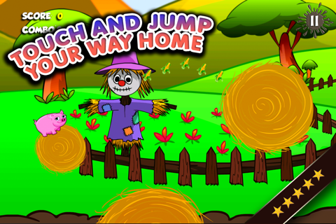 A Haystack Jump - Pinky Pig's Big Shot Day at the Farm Pro screenshot 4