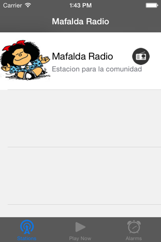 Mafalda Radio screenshot 2