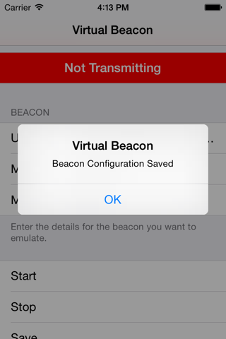 Virtual Beacon screenshot 3