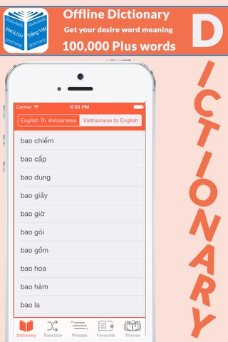 English to Vietnamese & Vietnamese to English Dictionary screenshot 2
