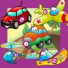 Animated Kids Game: Sorting all Vehicles, Air-plane and Car-s