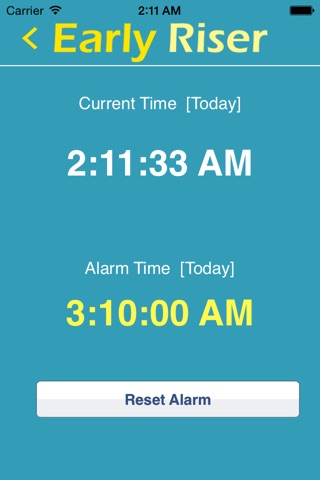 Early Riser Alarm screenshot 4