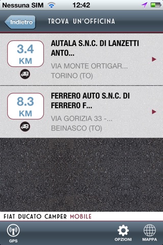 Fiat Ducato Camper Mobile screenshot 3