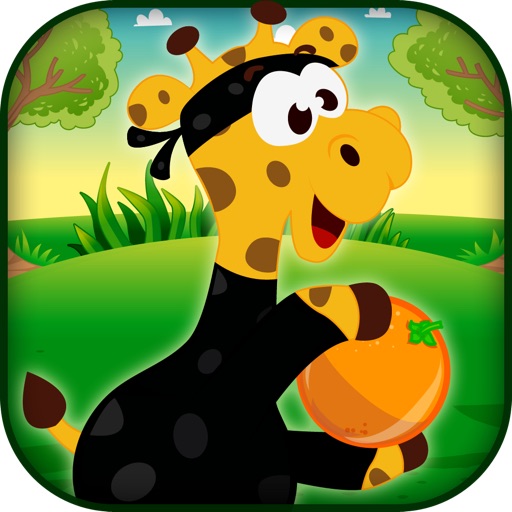 Ninja Flick - A Giraffe Hoop Challenge- Free Icon