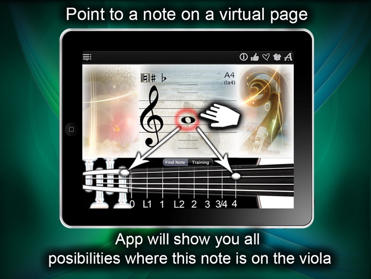 Viola Notes Finder
