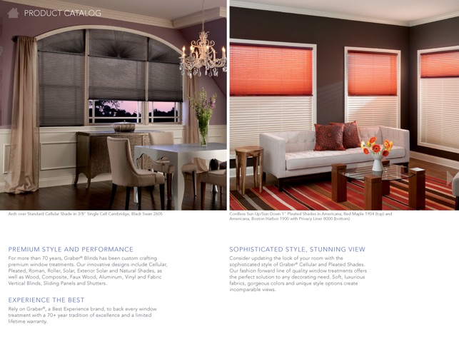 Graber Cellular Shades Sample Book