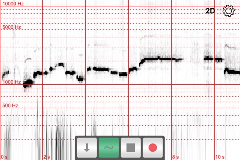 Spectrograph screenshot 2