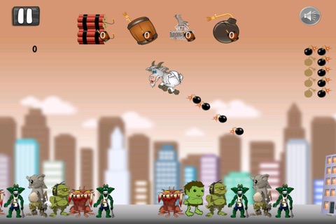 Flying Goatzilla Blast - Awesome Action Assault Game Paid screenshot 2