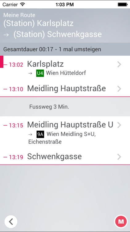 wiennetz.at - schneller einsteigen - umsteigen - aussteigen - Wiener Linien Info screenshot-4