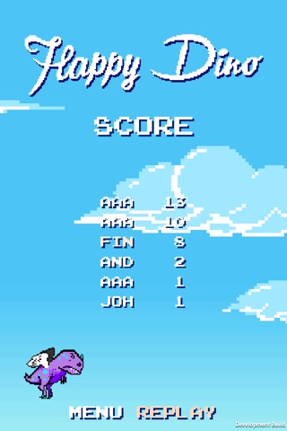 Flappy Dino And Sheeps screenshot 4