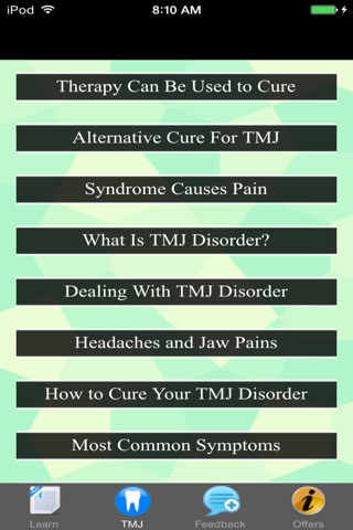 TMJ Disorder - Suggested Treatment & Remedies screenshot 3