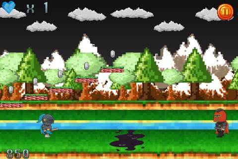 Pixel Knights Kingdoms War vs Dark Voxel Dungeon Dragons FREE screenshot 3