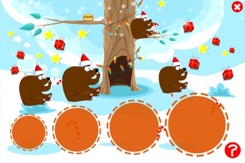 A Christmas Tale: a game to learn and play for children with animals of the snowy wood screenshot 3