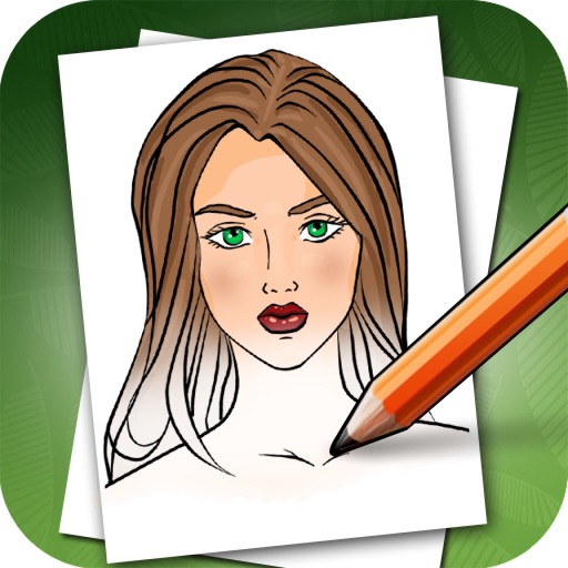 Drawing Lesson Face Human iOS App