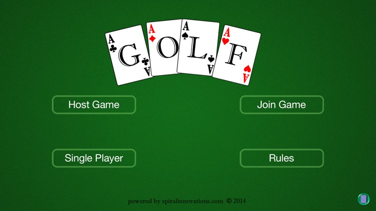 Golf Card Game HD