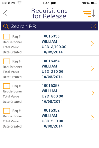 n-Able SAP PO/PR Approvals screenshot 3