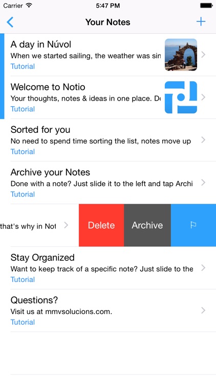 Notio - Simple Notes done right screenshot-4